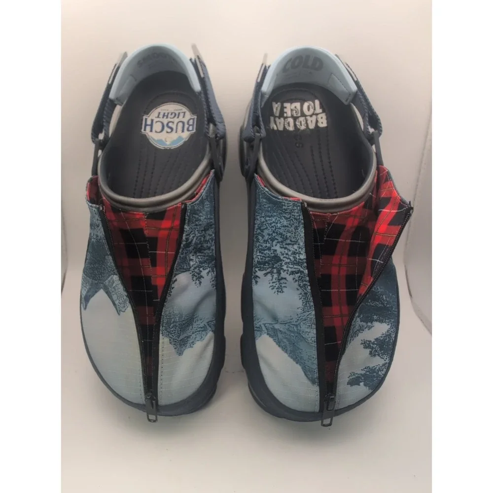 Busch Beer X Crocs Classic All Terrain Clogs Men SIZE 11